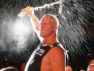 The Sandman doing what he does best.